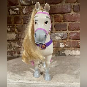 Maximus Rapunzel Horse, Tangled 13" Plastic Disney Tangled Princess Doll